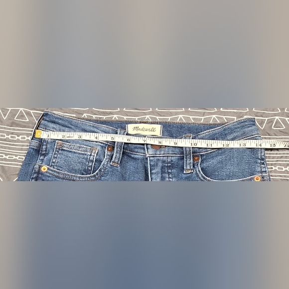 Madewell 10" High Rise Skinny Cropped Jeans Size 26 - Picture 5 of 8